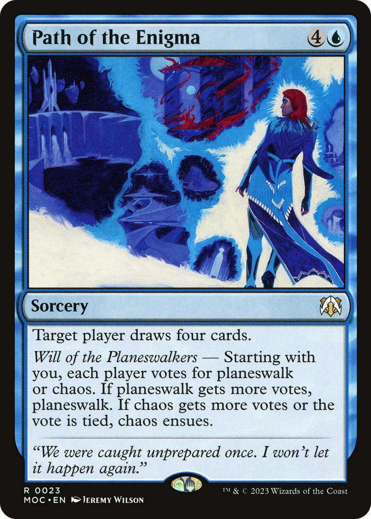 Path of the Enigma [March of the Machine Commander]-1