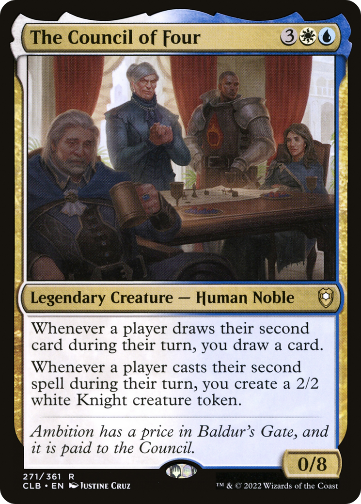 The Council of Four [Commander Legends: Battle for Baldur's Gate]-1