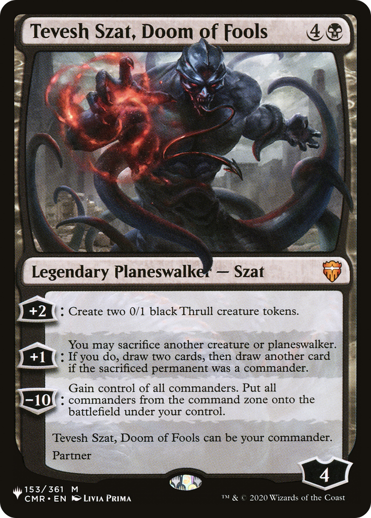 Tevesh Szat, Doom of Fools [The List]-1
