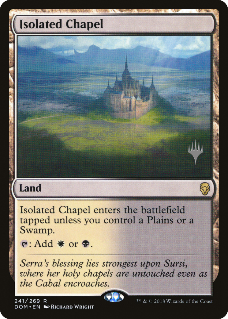 Isolated Chapel (Promo Pack) [Dominaria Promos]-1