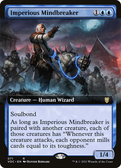 Imperious Mindbreaker (Extended Art) [Innistrad: Crimson Vow Commander]-1