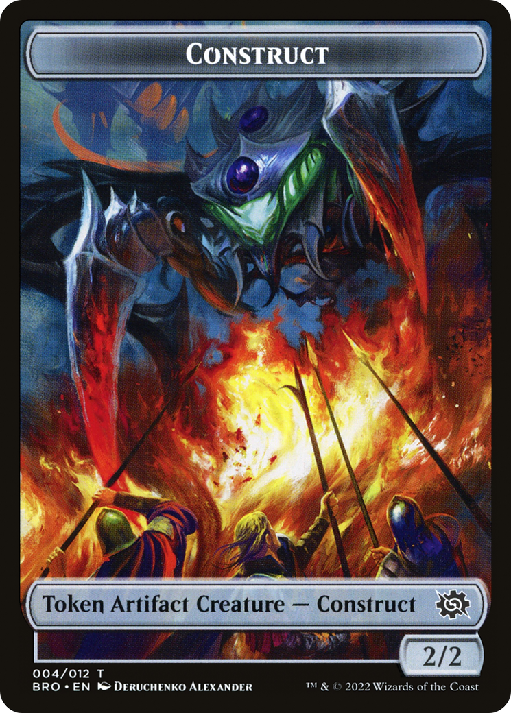 Construct (TBRO-004) - The Brothers' War Tokens Foil-1