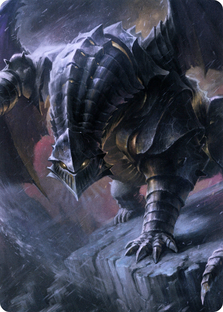 Chardalyn Dragon // Chardalyn Dragon (ACLB-009) - Battle for Baldur's Gate Art Series (Borderless) Foil-3