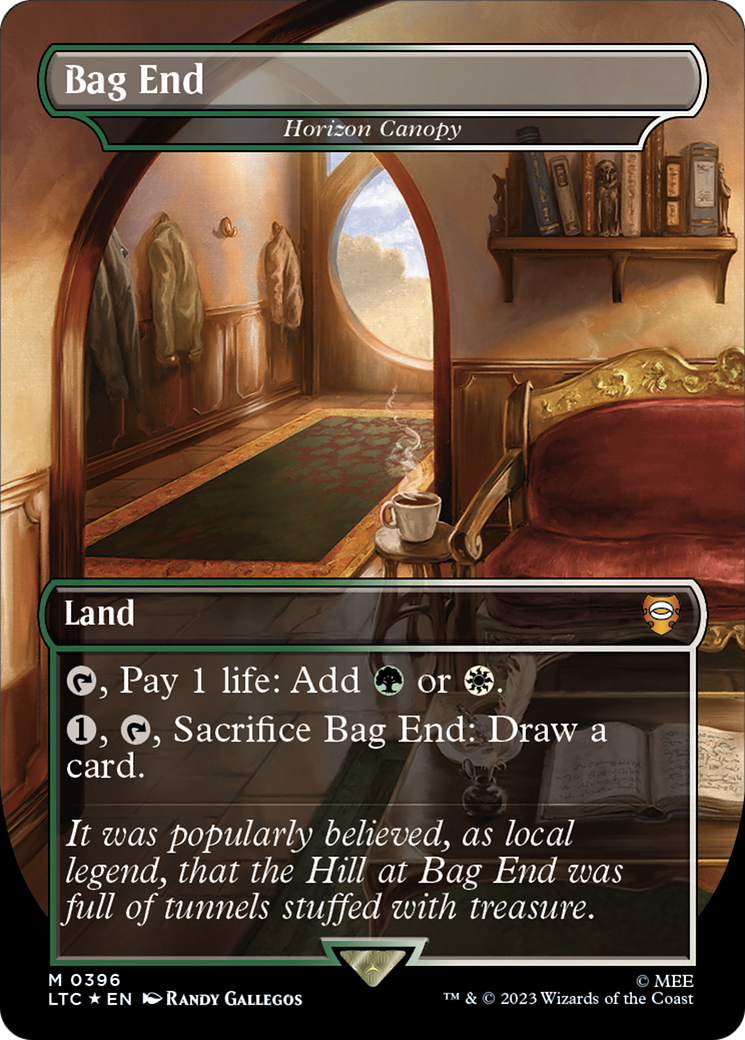 Bag End - Horizon Canopy (Surge Foil Realms and Relics) [The Lord of the Rings: Tales of Middle-Earth Commander]-1
