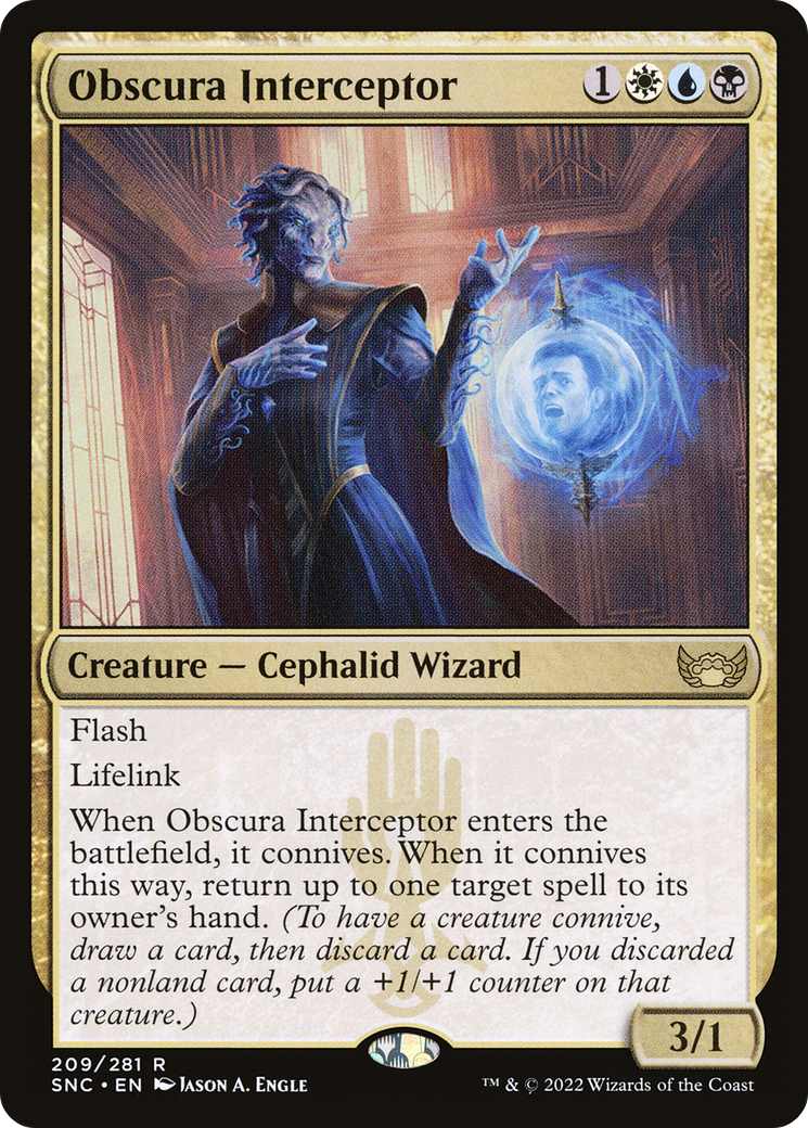 Obscura Interceptor [Streets of New Capenna]-1