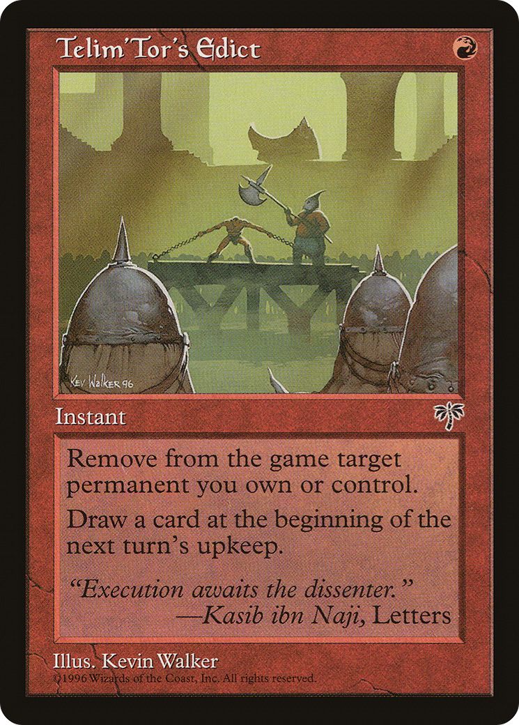 Telim'Tor's Edict [Mirage]-1