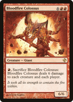 Bloodfire Colossus [Duel Decks: Venser vs. Koth]-1
