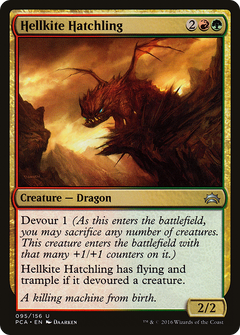 Hellkite Hatchling [Planechase Anthology]-1