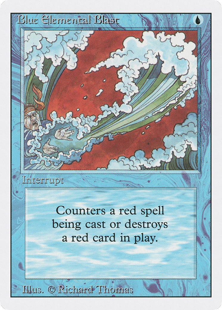 Blue Elemental Blast [Revised Edition]-1