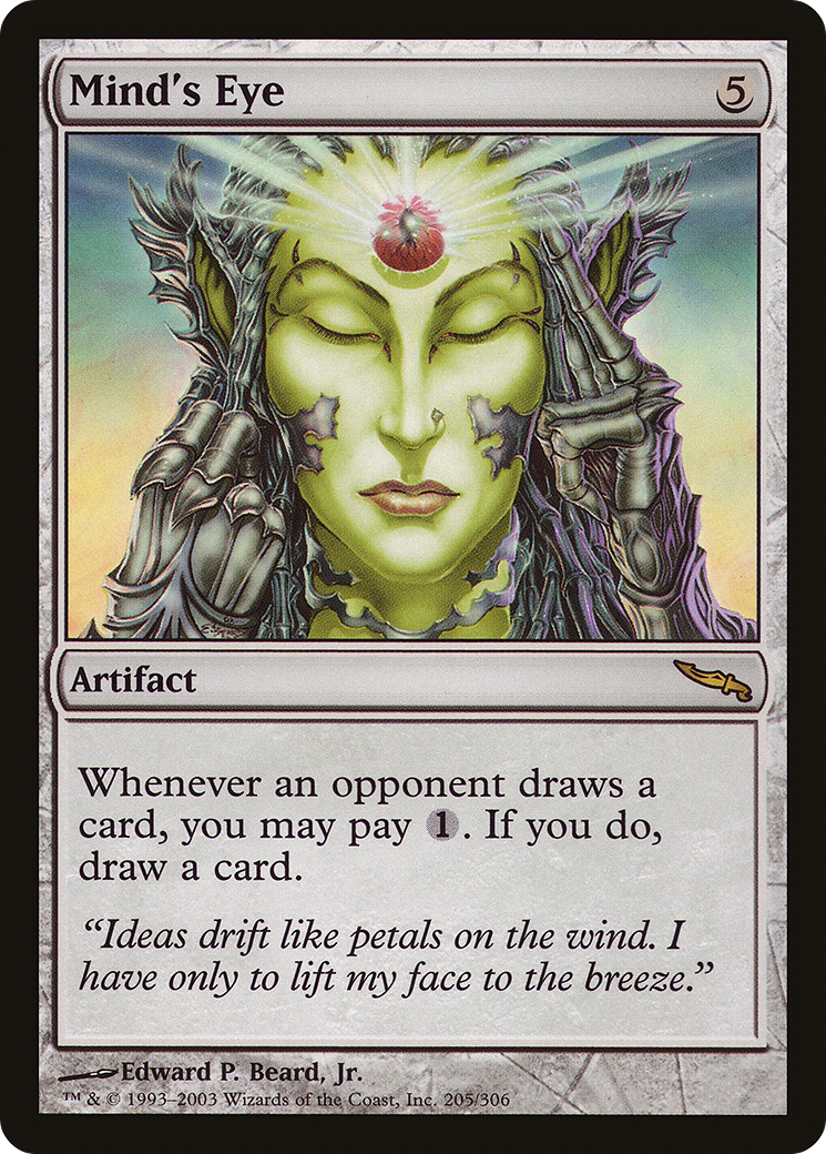 Mind's Eye [Mirrodin]-1