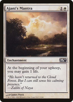 Ajani's Mantra [Magic 2011]-1