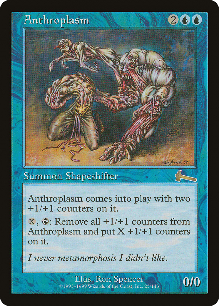 Anthroplasm [Urza's Legacy]-1
