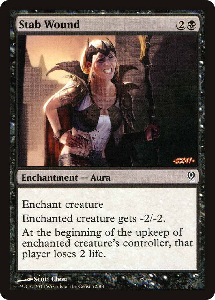 Stab Wound [Duel Decks: Jace vs. Vraska]-1