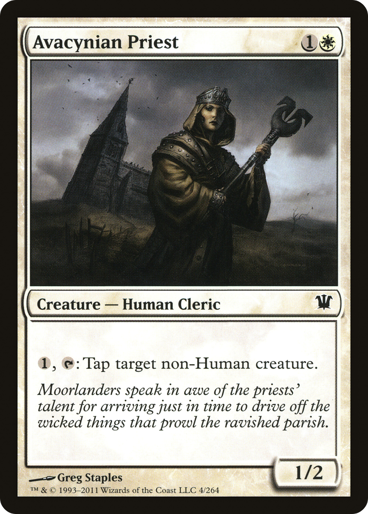 Avacynian Priest [Innistrad]-1