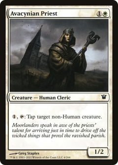 Avacynian Priest [Innistrad]-1