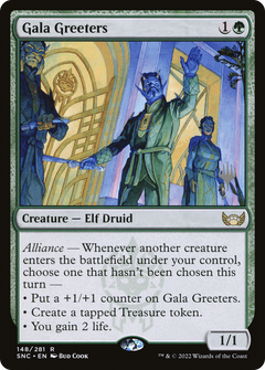 Gala Greeters (Promo Pack) [Streets of New Capenna Promos]-1