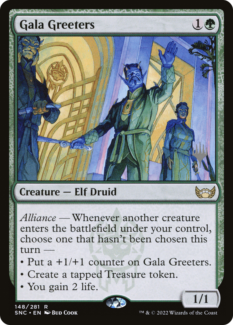 Gala Greeters (Promo Pack) [Streets of New Capenna Promos]-1
