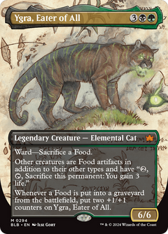Ygra, Eater of All (Borderless) [Bloomburrow]-1