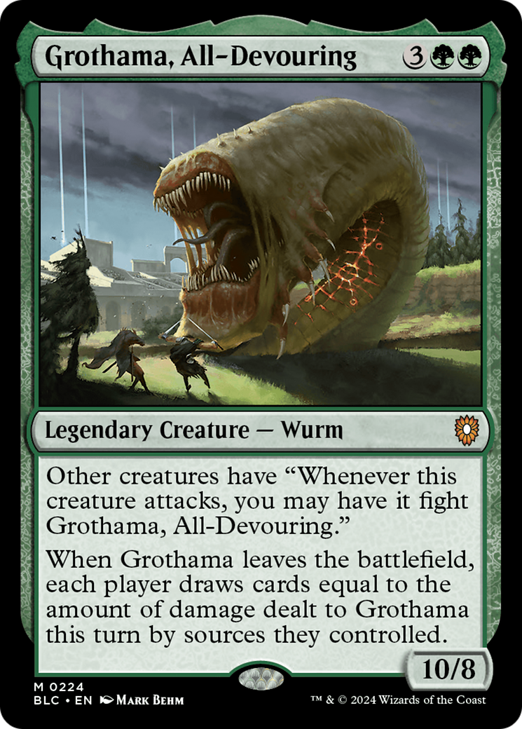 Grothama, All-Devouring [Bloomburrow Commander]-1