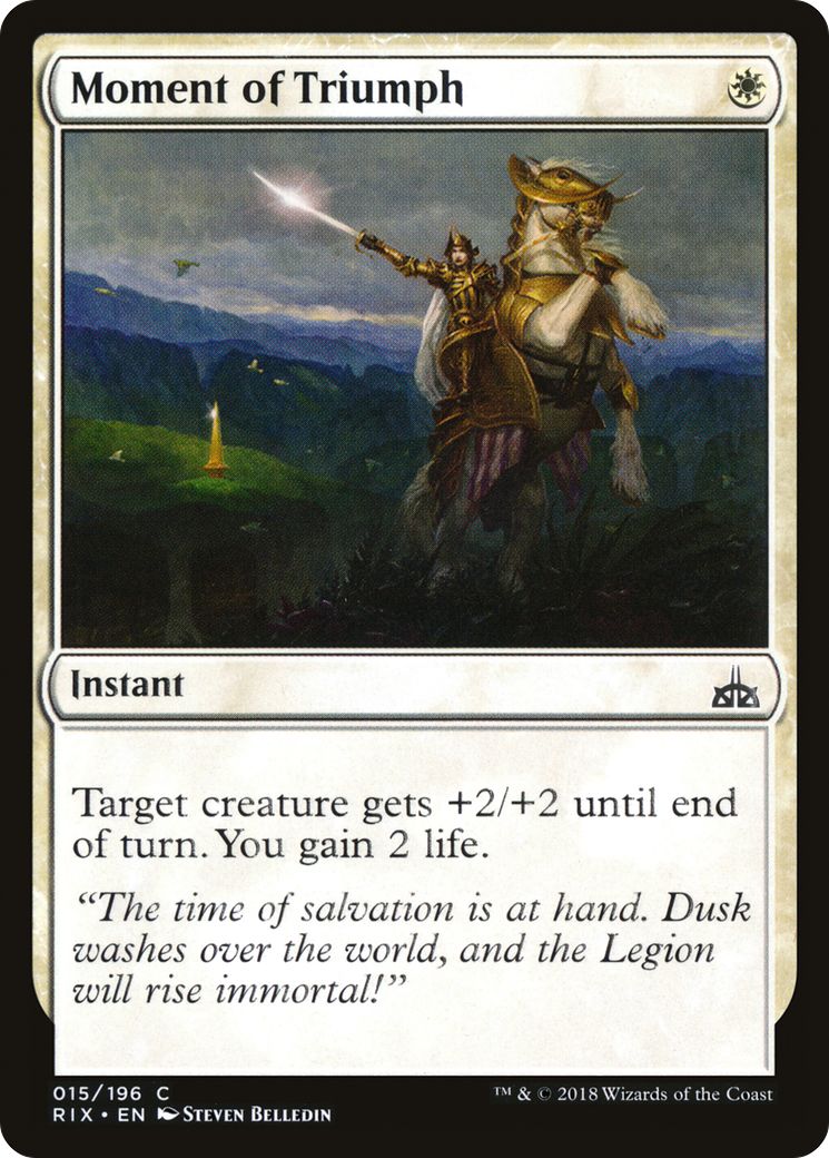 Moment of Triumph [Rivals of Ixalan]-1