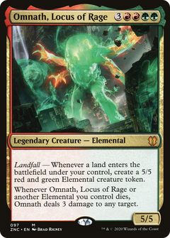 Omnath, Locus of Rage [Zendikar Rising Commander]-1
