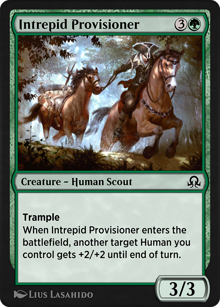 Intrepid Provisioner (SIR-203) - Shadows over Innistrad Remastered-1