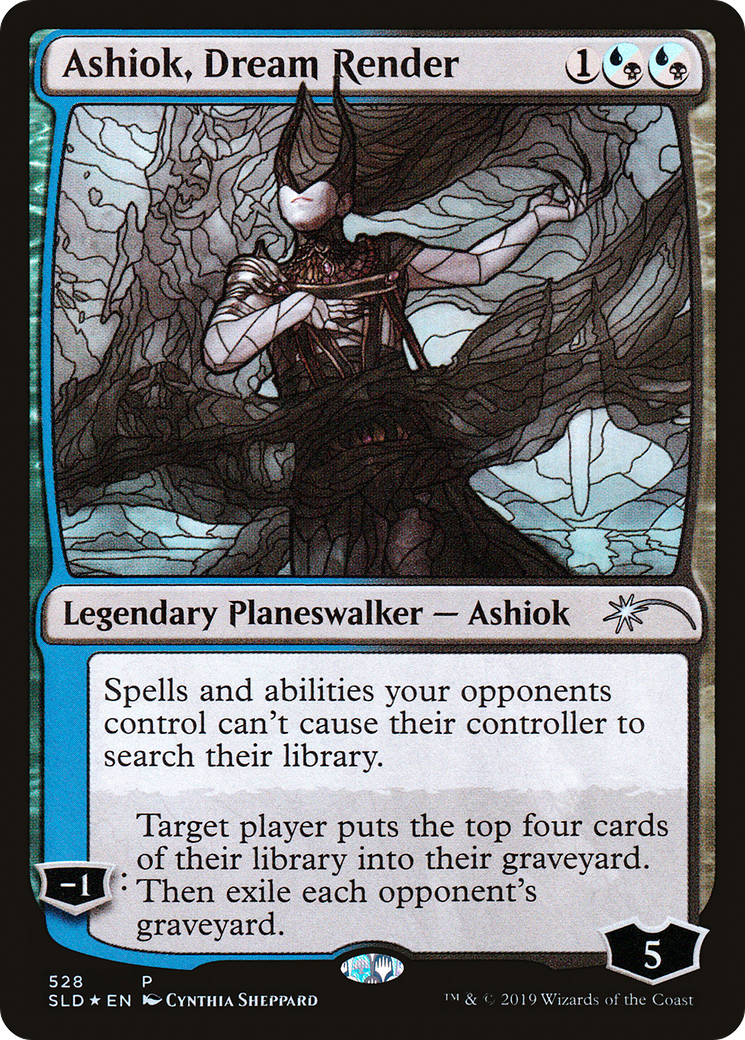 Ashiok, Dream Render (Stained Glass) [Secret Lair Drop Promos]-1