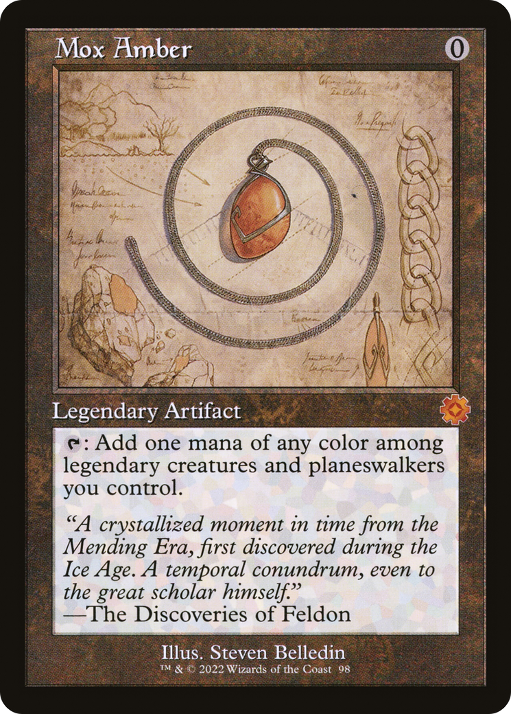 Mox Amber (Retro Schematic) [The Brothers' War Retro Artifacts]-1