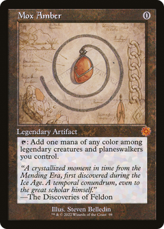 Mox Amber (Retro Schematic) [The Brothers' War Retro Artifacts]-1