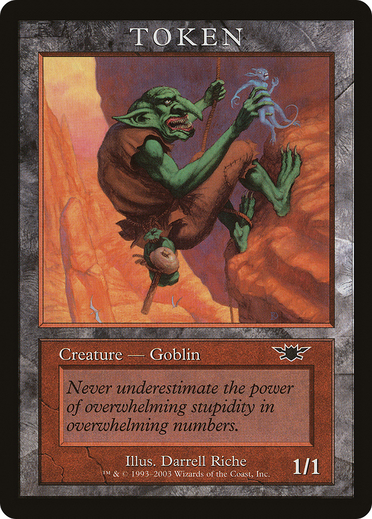 Goblin Token [Magic Player Rewards 2003]-1