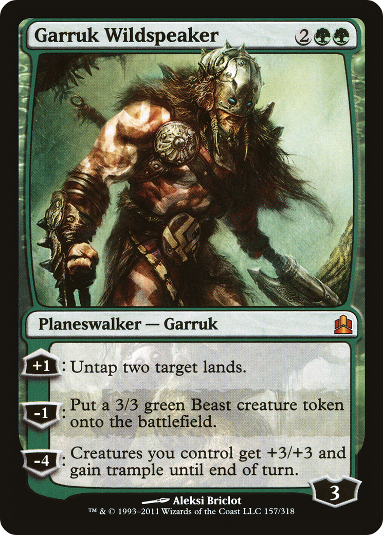 Garruk Wildspeaker [Commander 2011]-1
