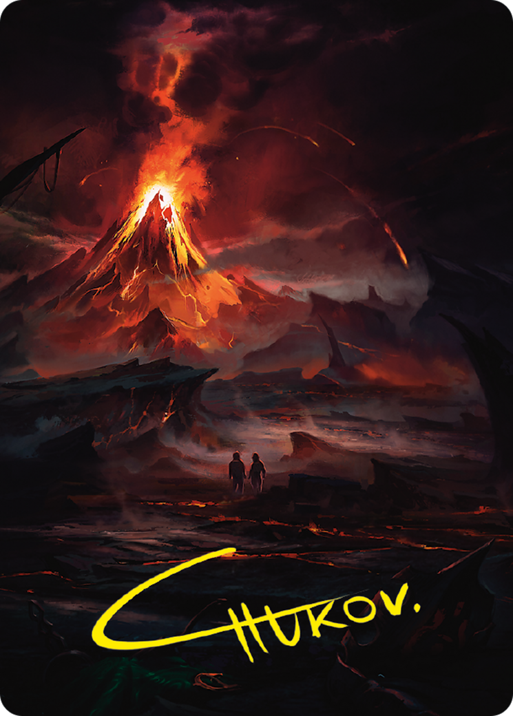 Valley of Gorgoroth // Valley of Gorgoroth (ALTR-080) - Tales of Middle-earth Art Series (Borderless)-1