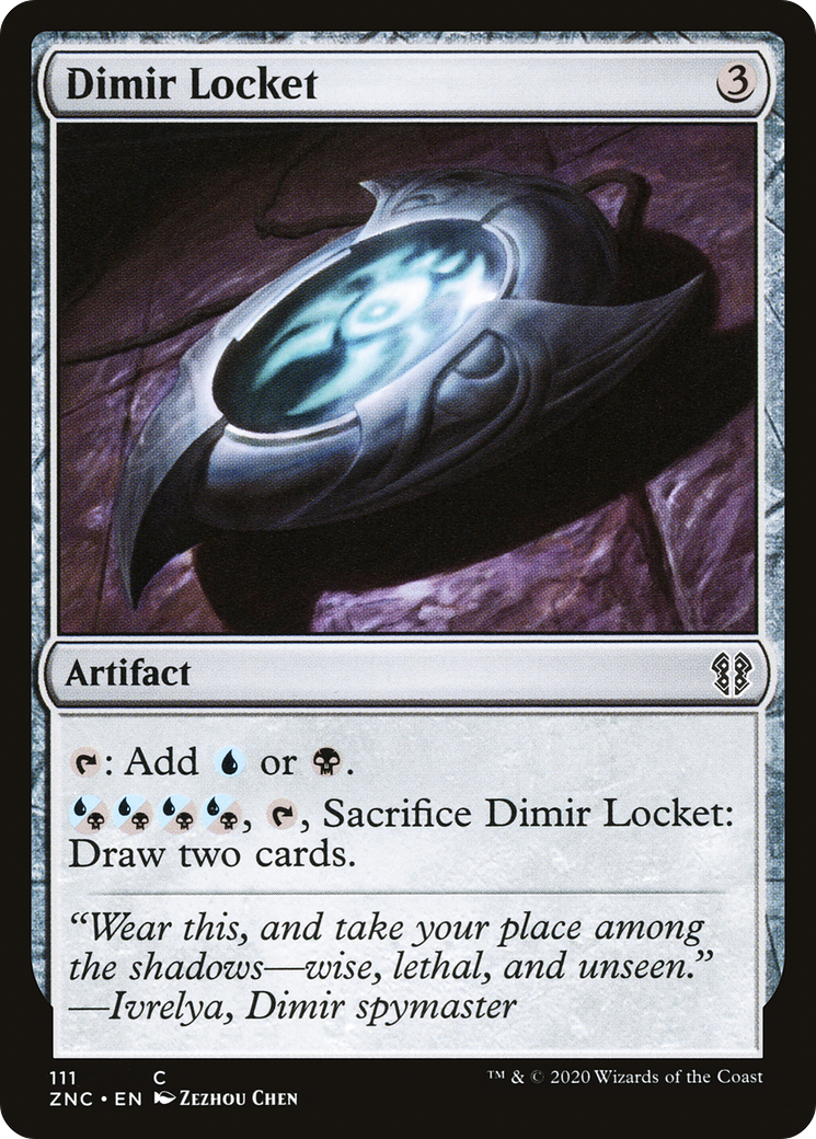 Dimir Locket [Zendikar Rising Commander]-1
