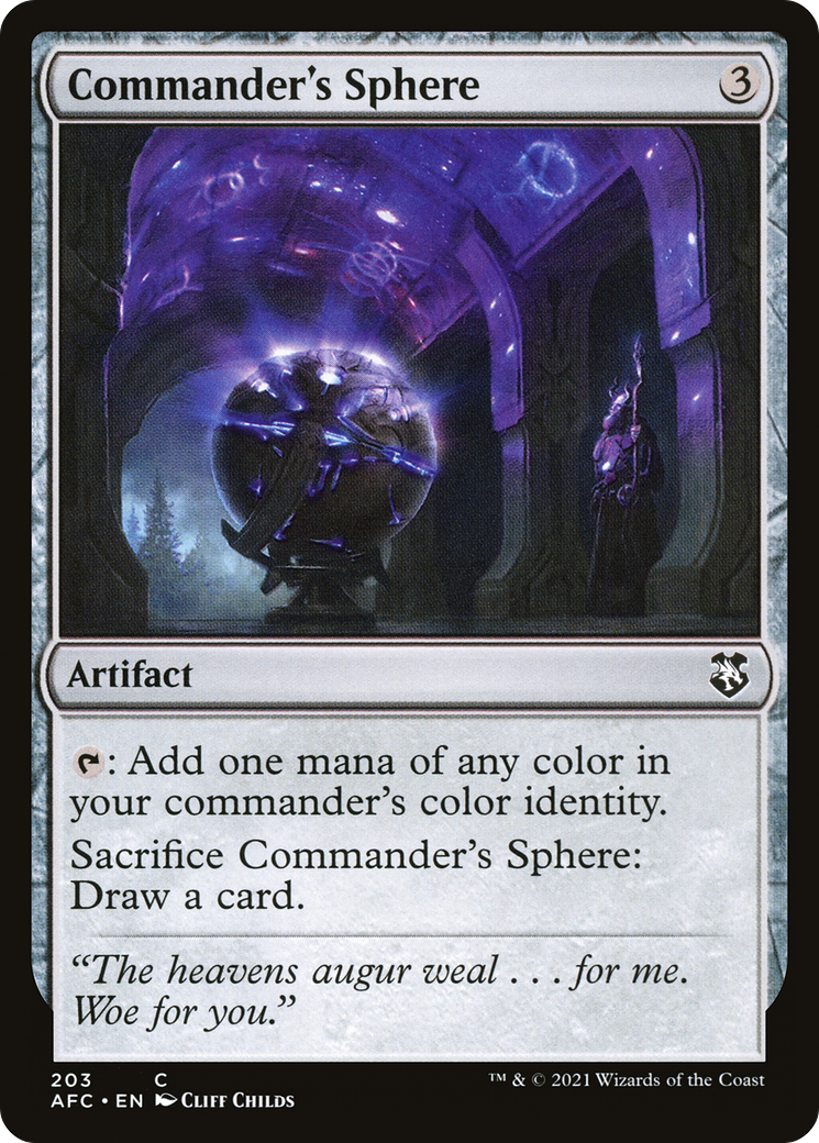 Commander's Sphere [Dungeons & Dragons: Adventures in the Forgotten Realms Commander]-1