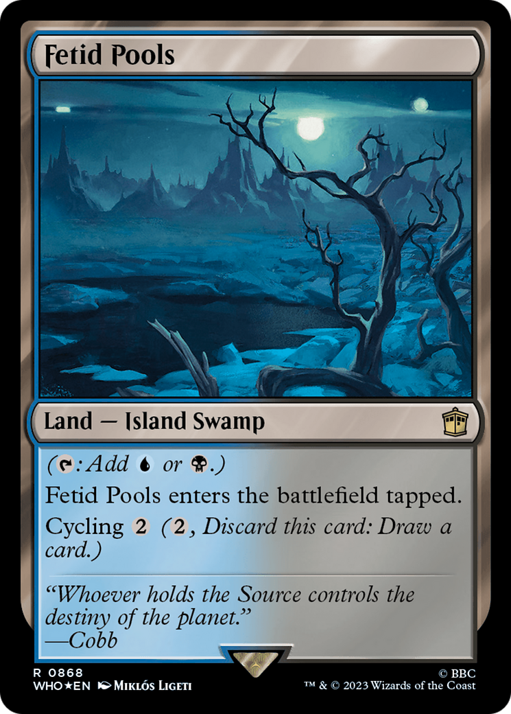 Fetid Pools (Surge Foil) [Doctor Who]-1