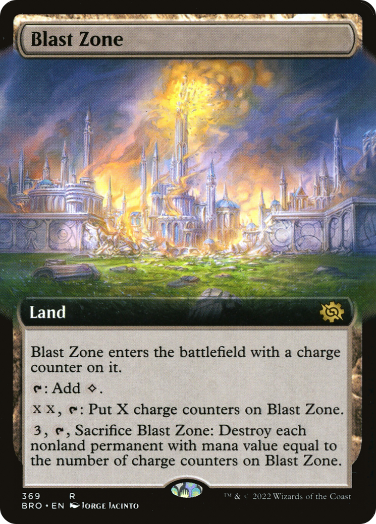 Blast Zone (Extended Art) [The Brothers' War]-1