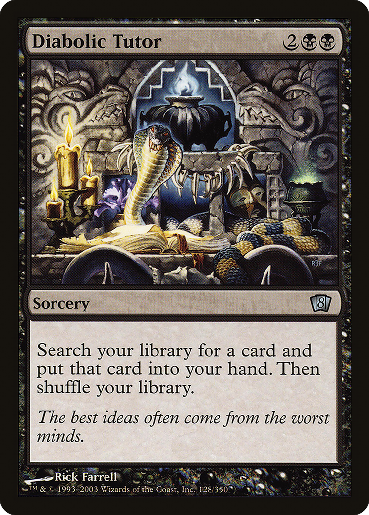 Diabolic Tutor [Eighth Edition]-1