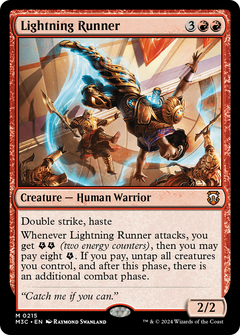 Lightning Runner [Modern Horizons 3 Commander]-1