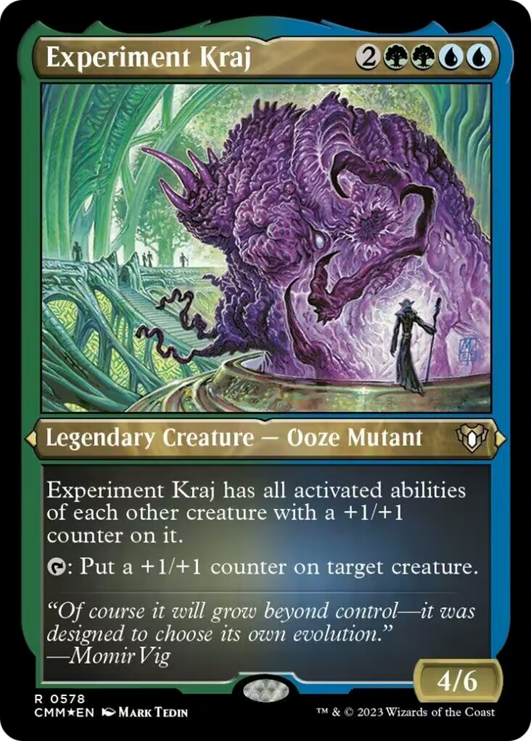 Experiment Kraj (Foil Etched) [Commander Masters]-1