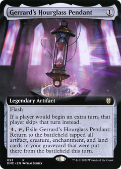 Gerrard's Hourglass Pendant (Extended Art) [Dominaria United Commander]-1