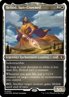 Heliod, Sun-Crowned (Foil Etched) [Commander Masters]-1