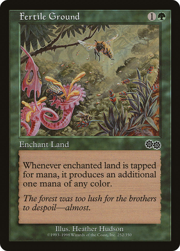 Fertile Ground [Urza's Saga]-1