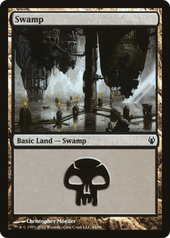 Swamp (84) [Duel Decks: Izzet vs. Golgari]-1