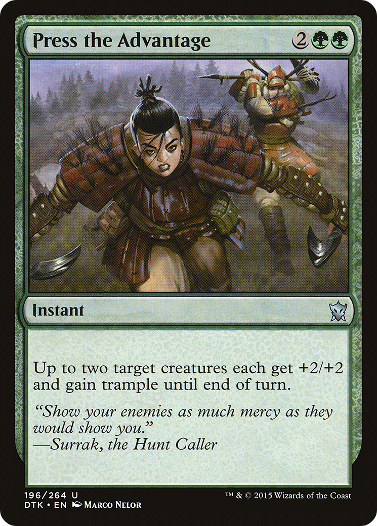Press the Advantage [Dragons of Tarkir]-1