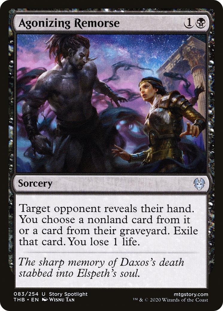 Agonizing Remorse [Theros Beyond Death]-1