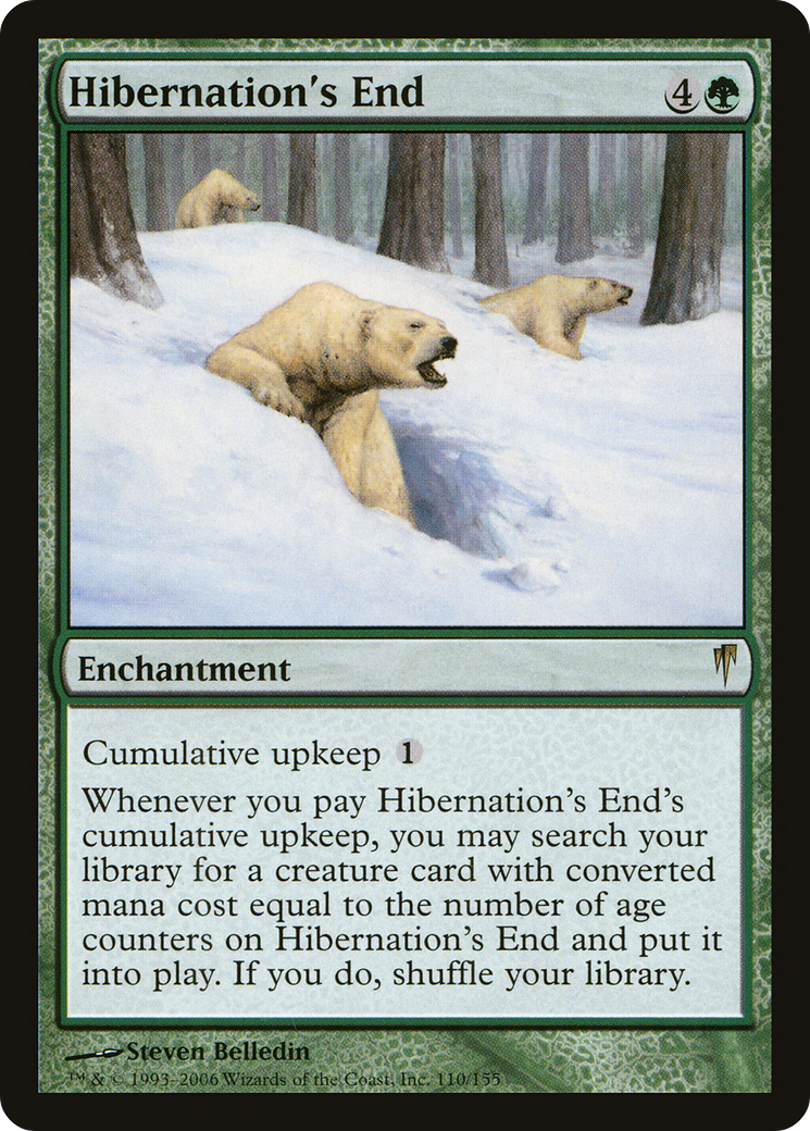 Hibernation's End [Coldsnap]-1