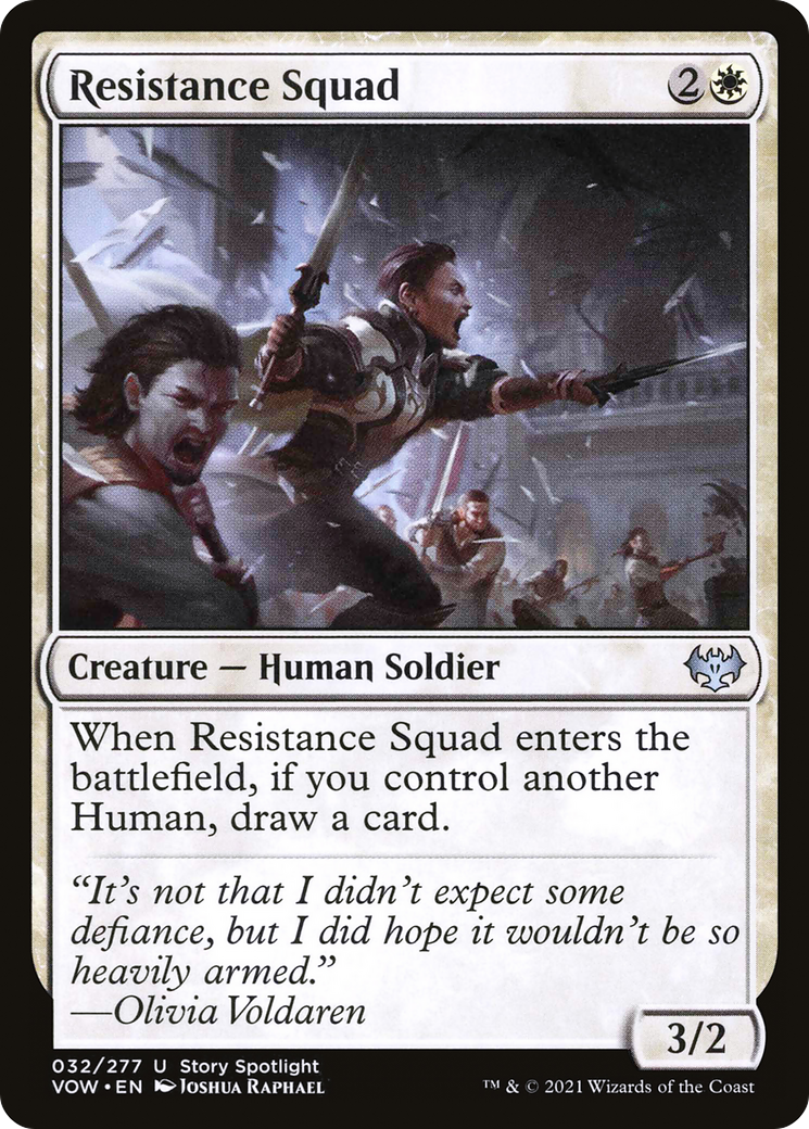 Resistance Squad [Innistrad: Crimson Vow]-1