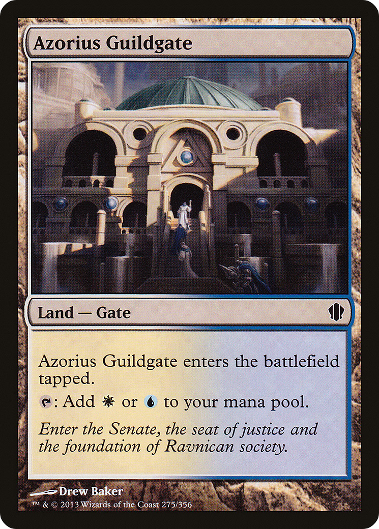 Azorius Guildgate [Commander 2013]-1