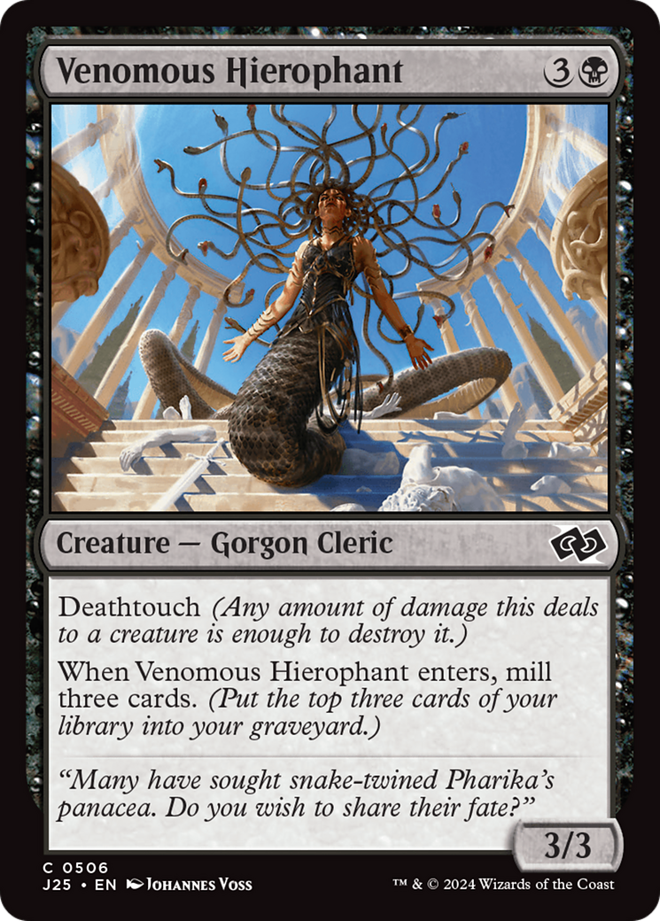 Venomous Hierophant [Foundations Jumpstart]-1