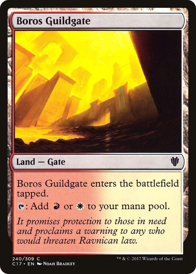 Boros Guildgate [Commander 2017]-1